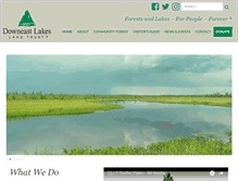 Tablet Screenshot of downeastlakes.org